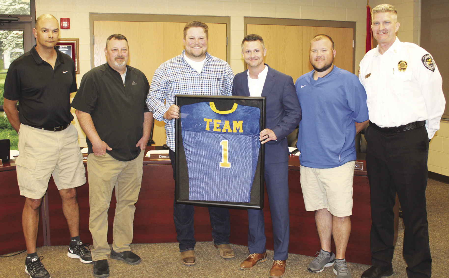 SJHS introduces Team One coaching staff